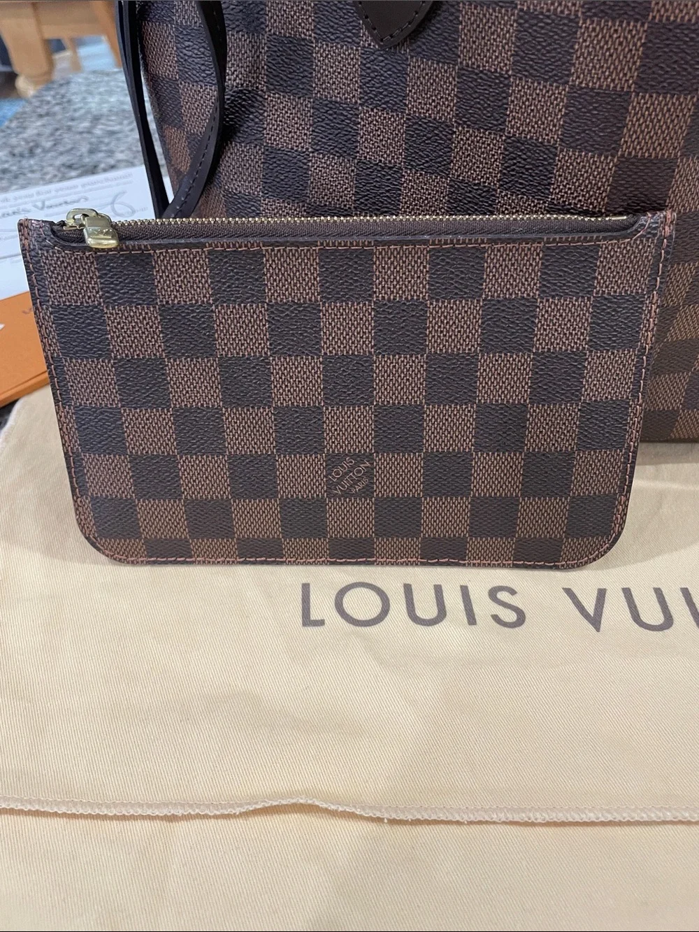 Louis Vuitton Neverfull PM Damier Ebene